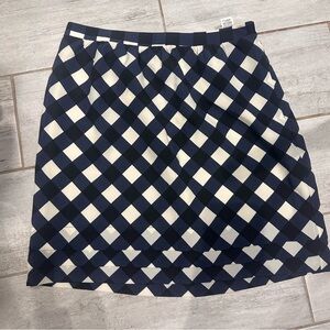 Jacob Skirt | Blue, Black & White Gingham | Made in Canada